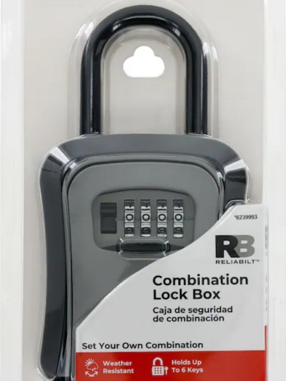 NEW! RELIABILT COMBINATION LOCK BOX